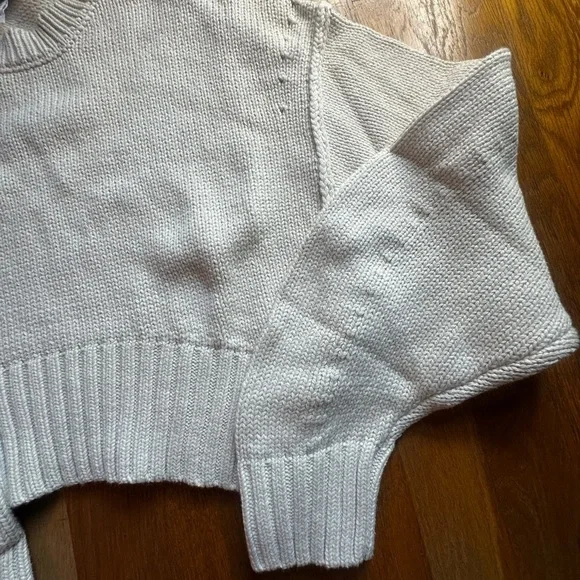 Urban Outfitters Cream Crew Neck Sweater - Picture 5 of 6